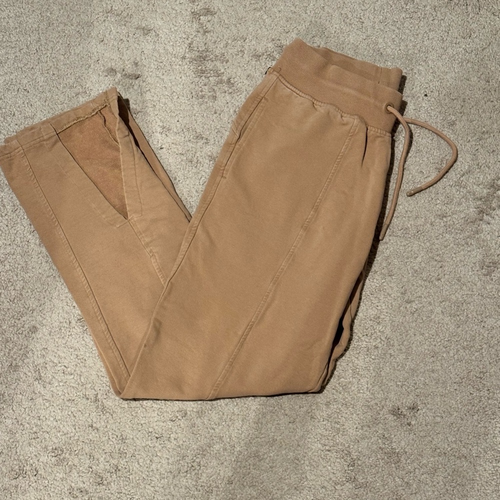 Fila sweat pants with front slit